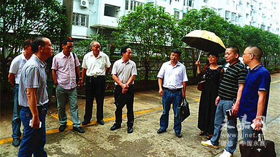 东城街道组织人员到瓯北参观学习老旧小区改造