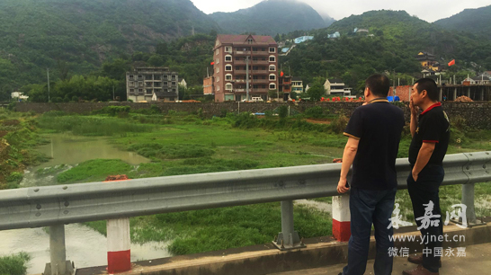 孙锋走访乌牛街道西岙河 - 永嘉网