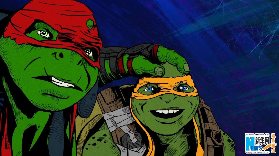 《忍者神龟2》复古风动画mv 美漫画风重塑童年经典
