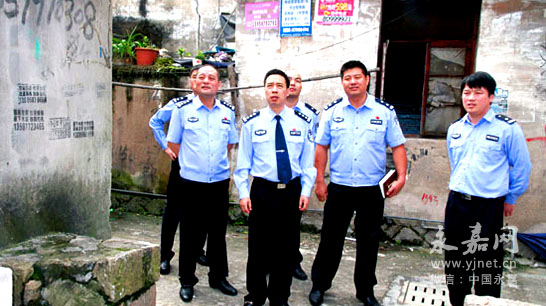 林志佩到瓯北检查指导居住出租房屋安全排查整治工作