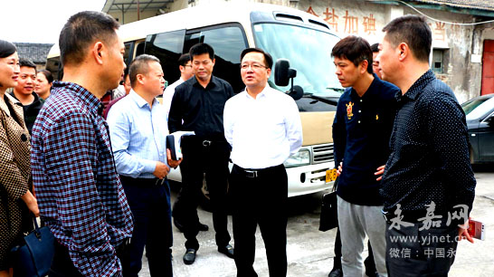 姜景峰陈建良到瓯北督查清水埠城中村改造项目