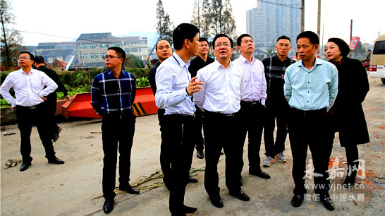 姜景峰率队到瓯北街道督查大拆大整专项行动