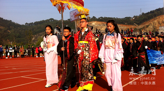 温州翔宇中学举行第四届运动会