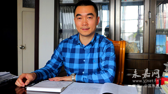 访乌牛街道党工委书记金绯宇