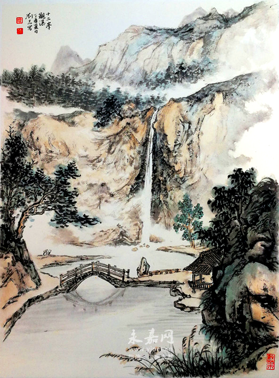 写生作品展览楠溪江 - 永嘉网