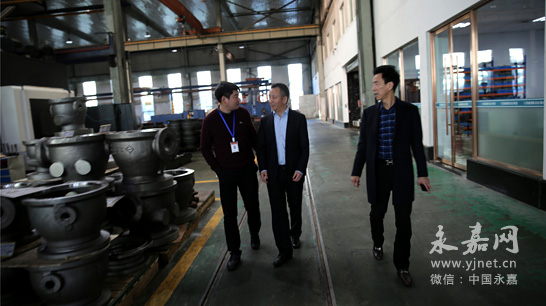 林万乐率队开展新春企业走访活动