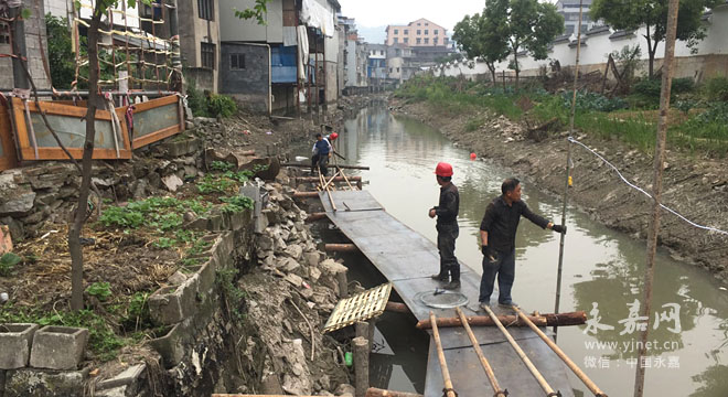 上塘鹅浦河(盲肠段)截污纳管工程开建