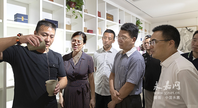 永嘉:省发改委区域发展办一行来永调研山海协作项目