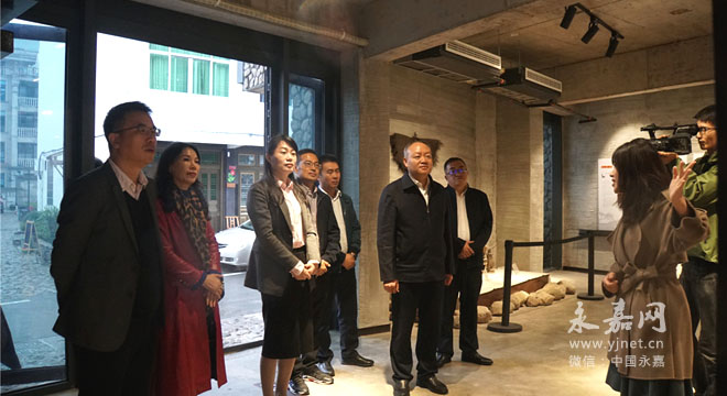 四川省阿坝州红原县考察团来永考察